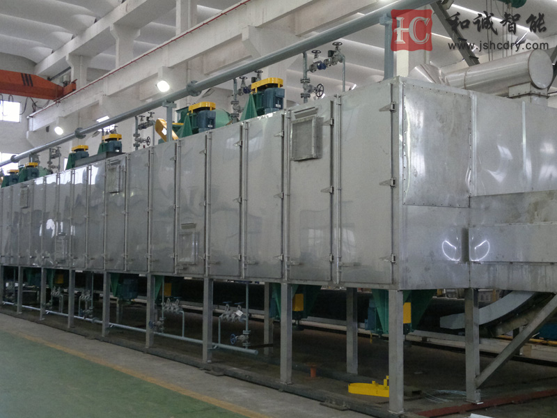 多级串联网带式干燥机
