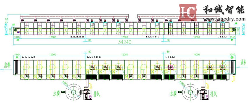 金刚线切割硅泥带式干燥机