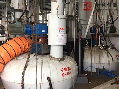 草铵膦单锥真空干燥机调试成功